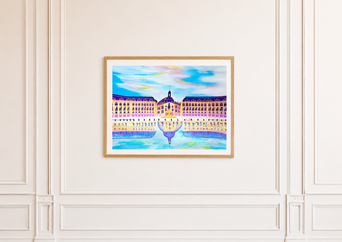 Tirage d'art - Le Miroir d'Eau