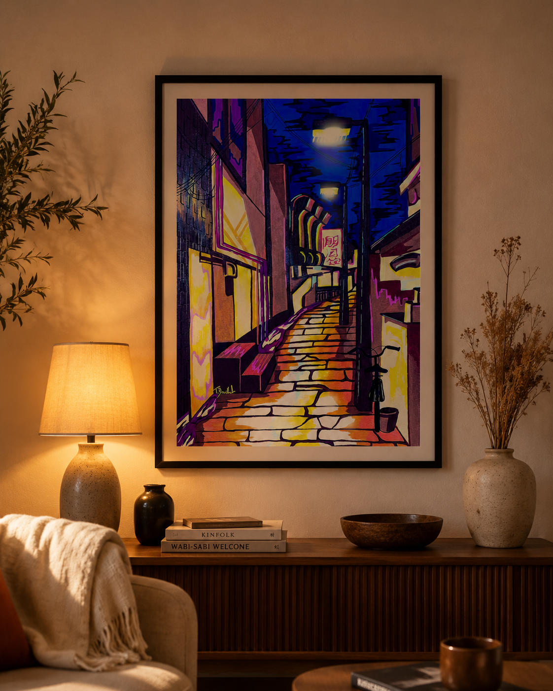 Tirage d'art - Ruelle de Matsumoto