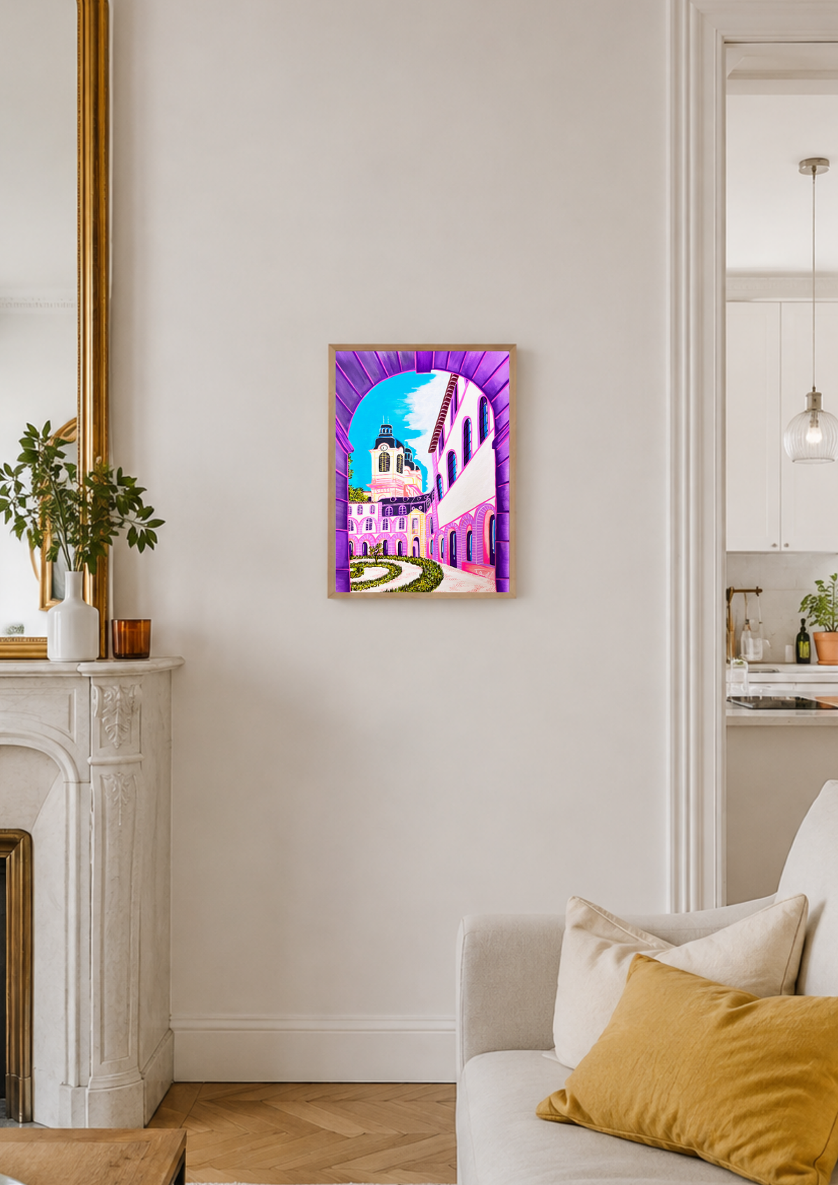 Tirage d'art - Passage de l'Hôtel Dieu