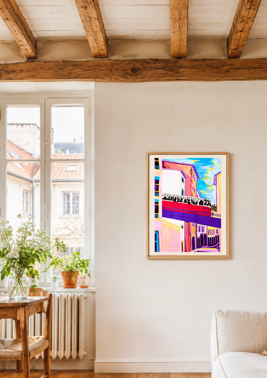 Tirage d'art - Funiculaire de Lyon