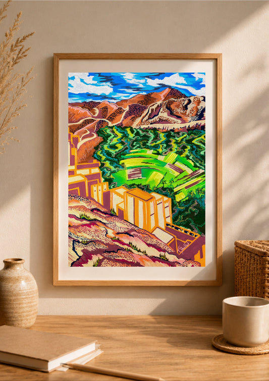 Tirage d'art - Sur la route du Dadès