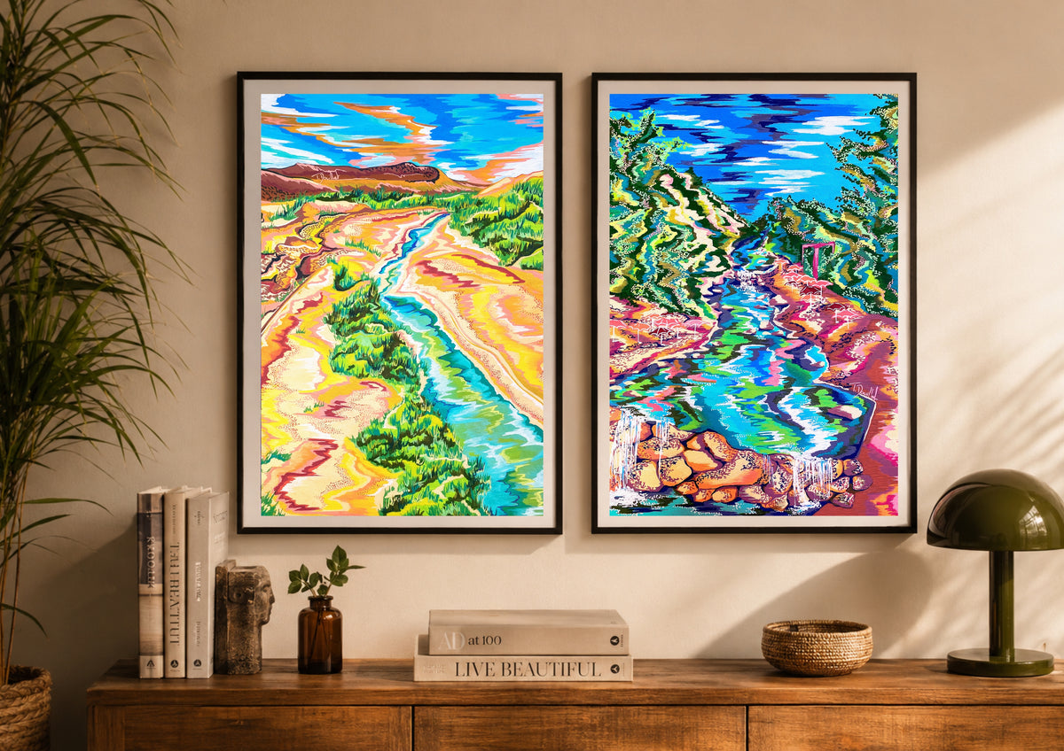 Tirage d'art - Rivière d'Ourika