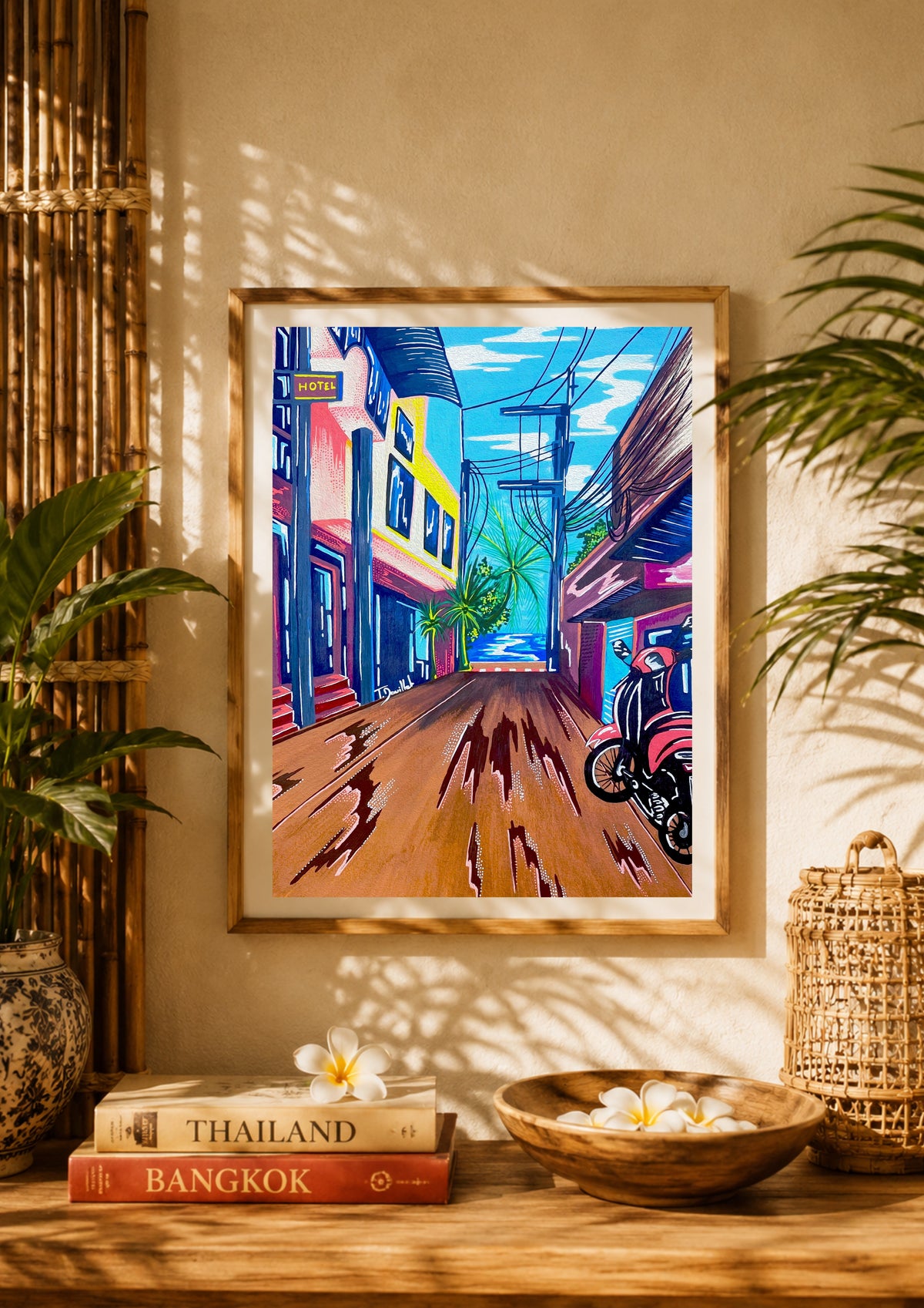 Tirage d'art - Pattaya Street