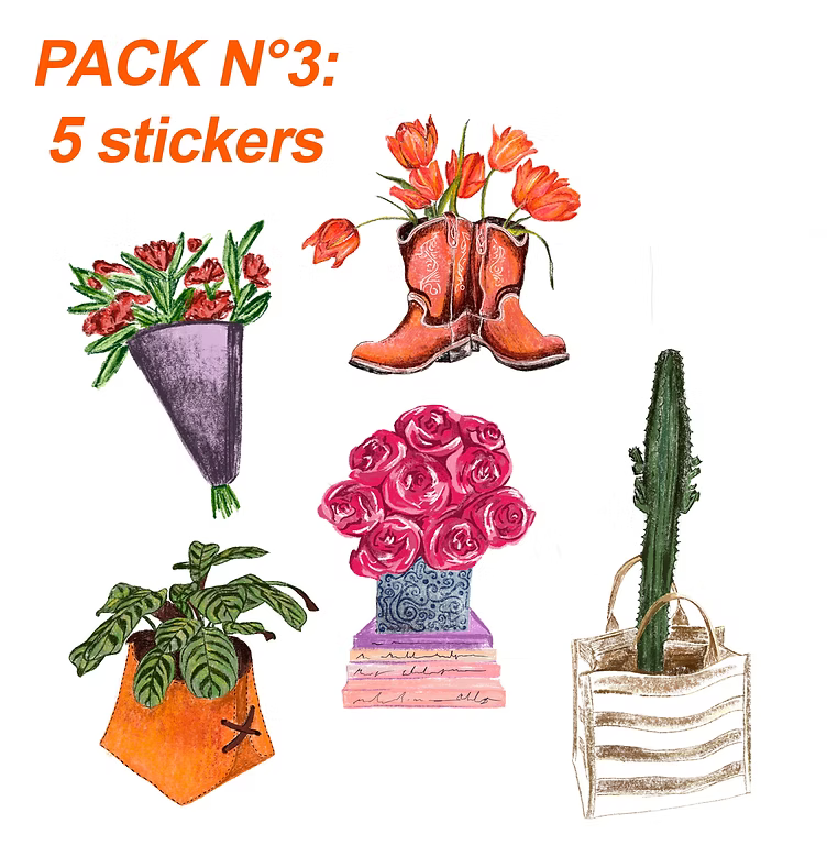 Stickers - Plantes