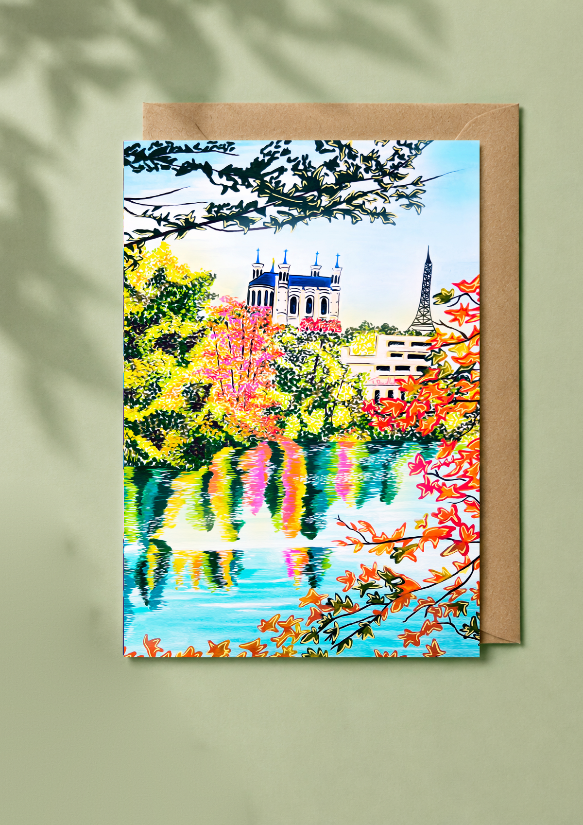 Carte Postale - Vue sur Fourvière