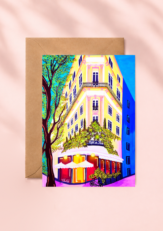 Carte Postale - Café de Flore
