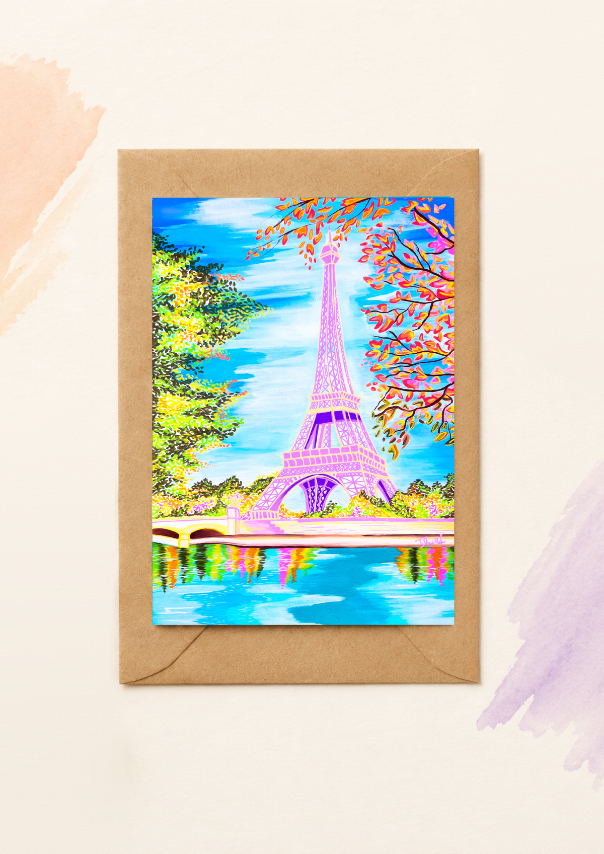 Carte Postale - La Tour Eiffel