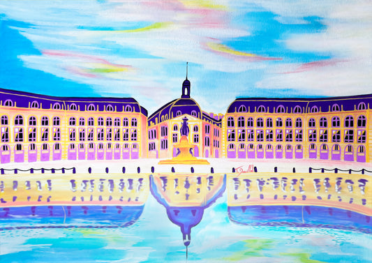 Tirage d'art - Le Miroir d'Eau