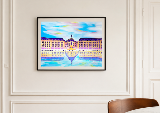 Tirage d'art - Le Miroir d'Eau