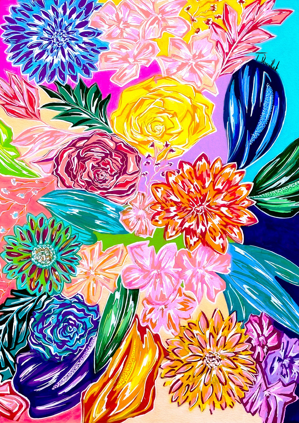 Tirage d'art - Fleur 2