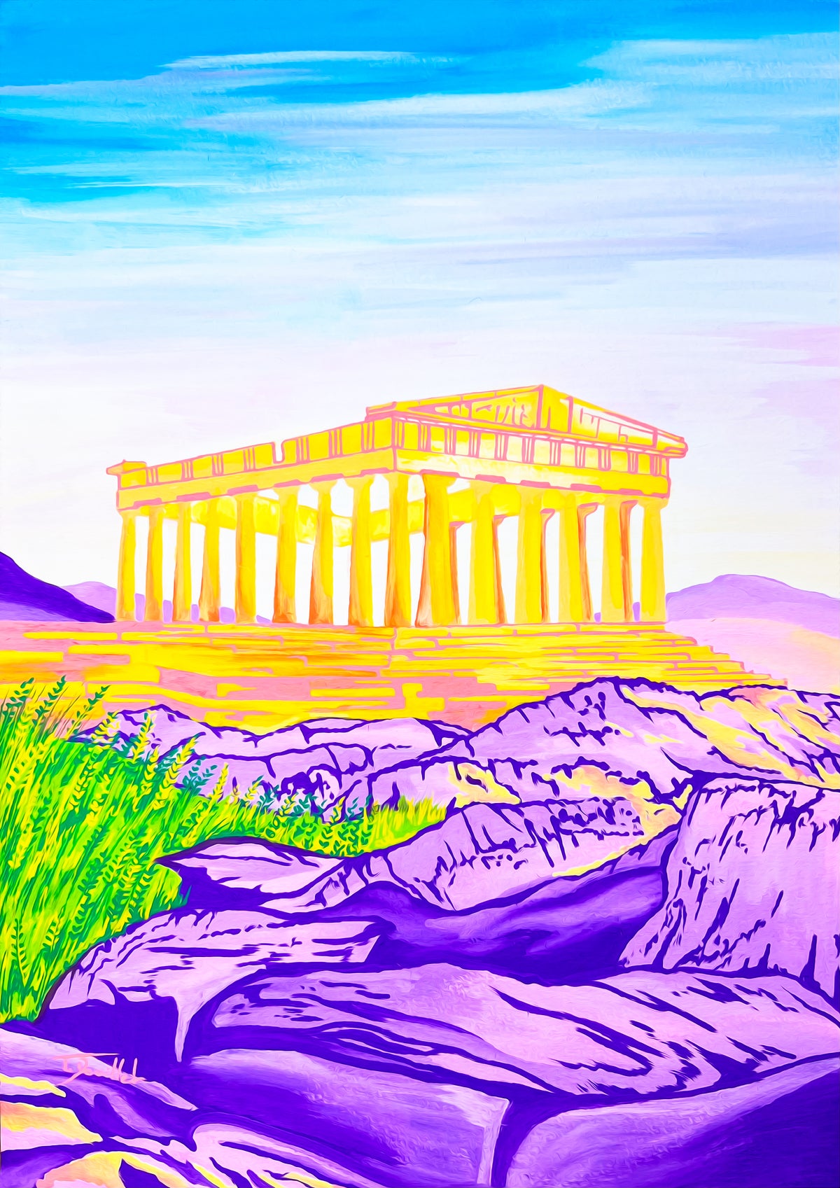 Tirage d'art - L’Acropole d’Athènes