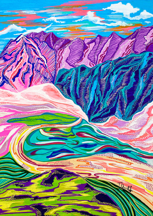 Tirage d'art - Alpes Françaises