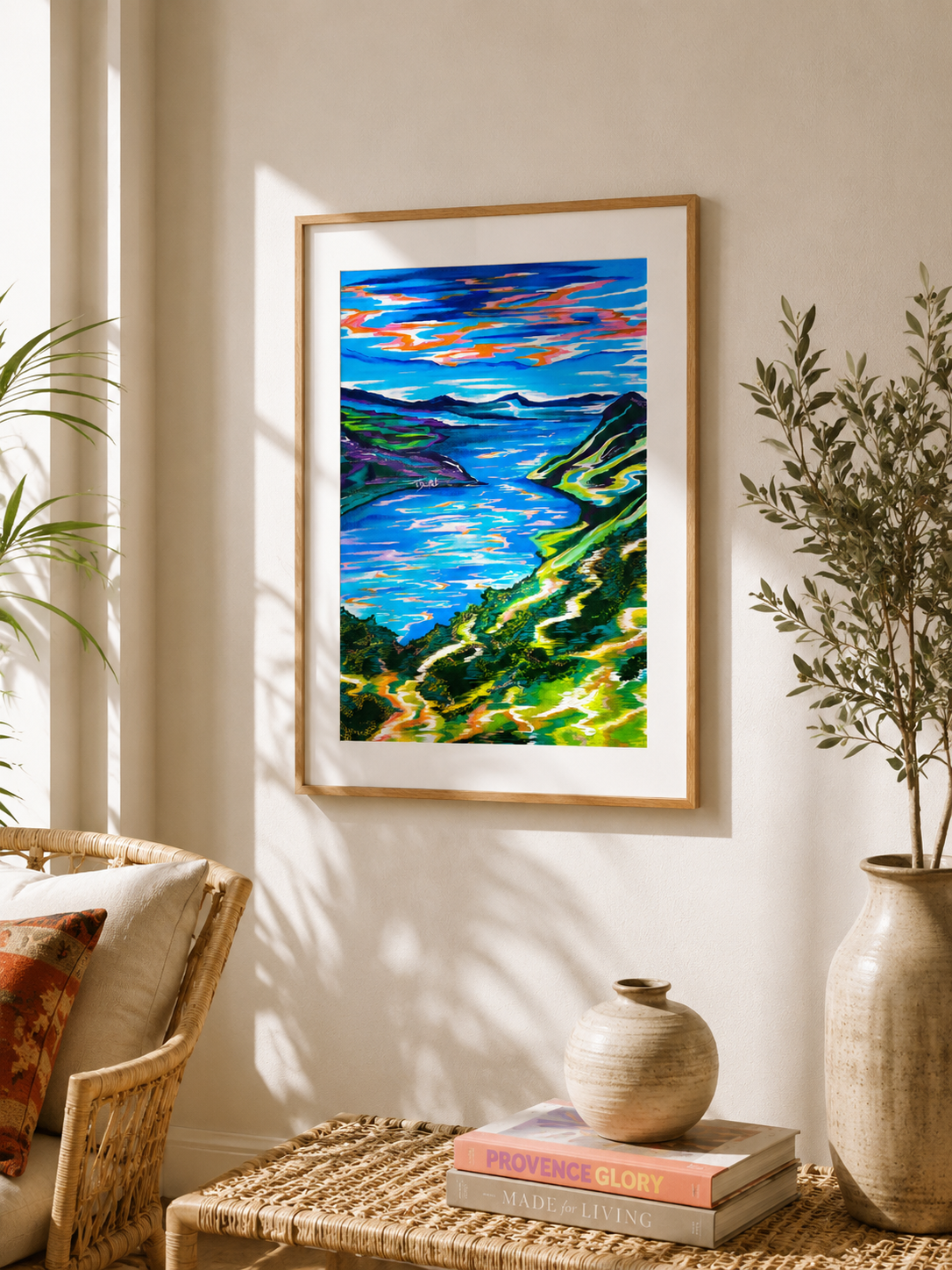 Tirage d'art - Sur les hauteurs d'Annecy
