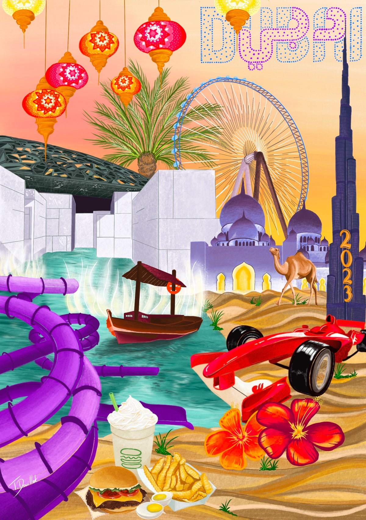 Tirage d'art - Dubaï