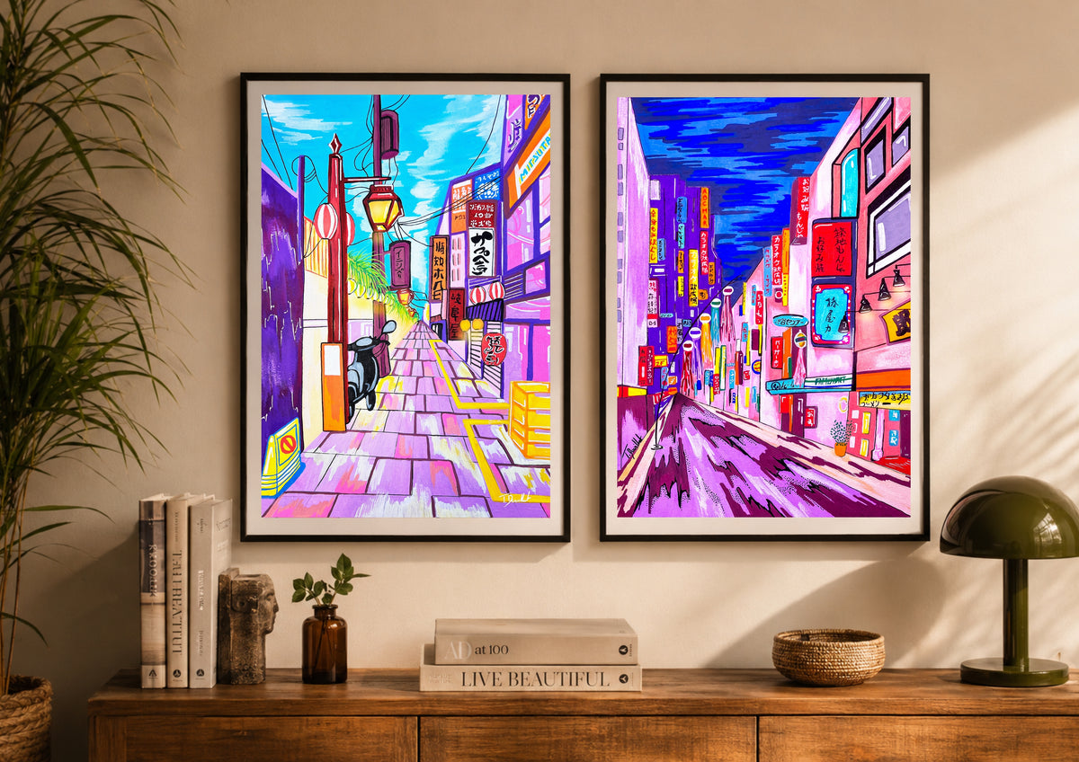 Tirage d'art - Shibuya Street