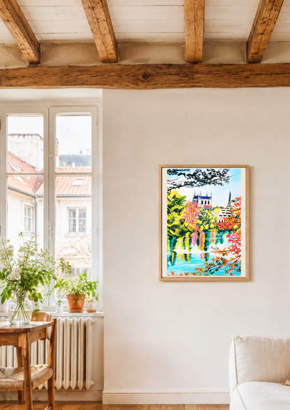 Tirage d'art - Vue sur Fourvière