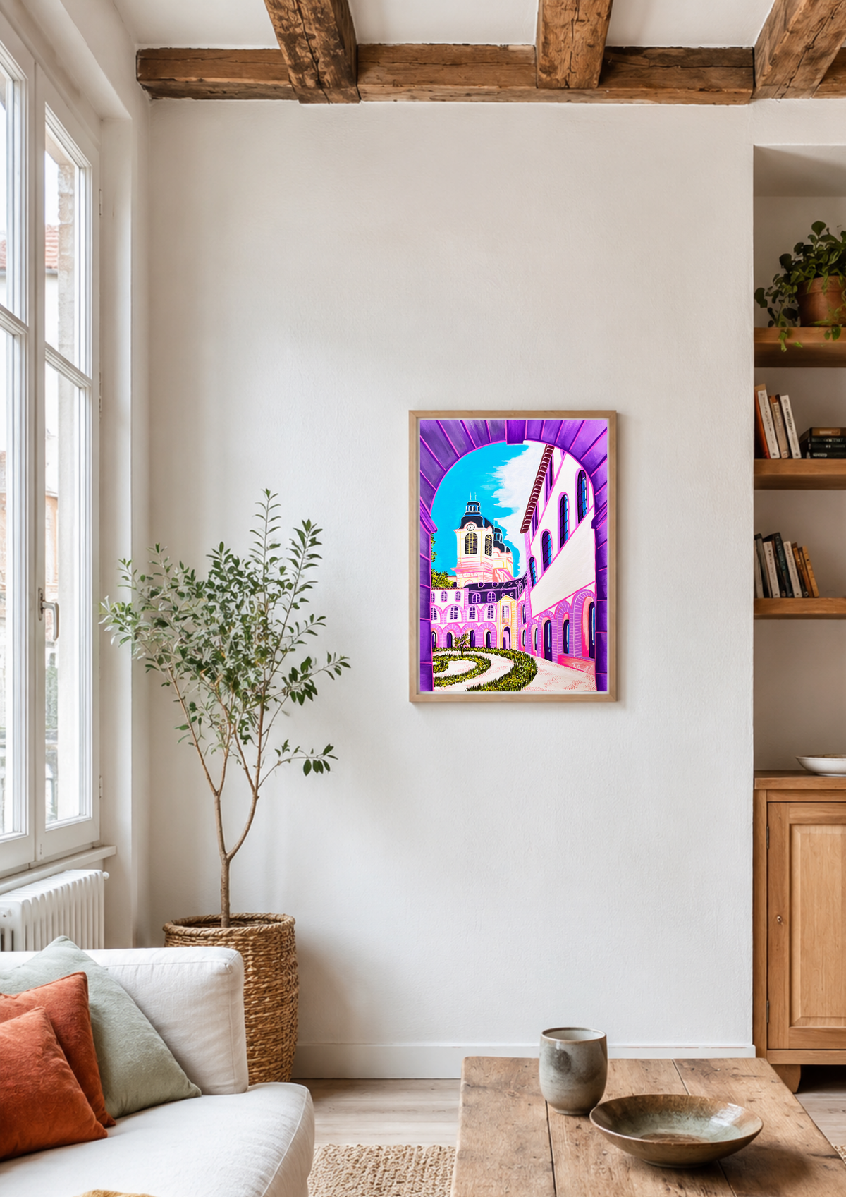 Tirage d'art - Passage de l'Hôtel Dieu