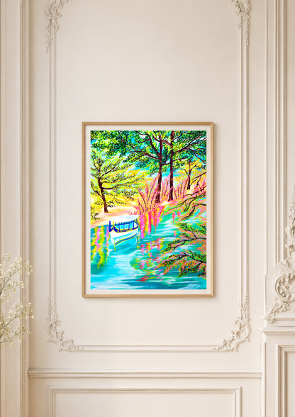 Tirage d'art - Parc de la Tête d'Or