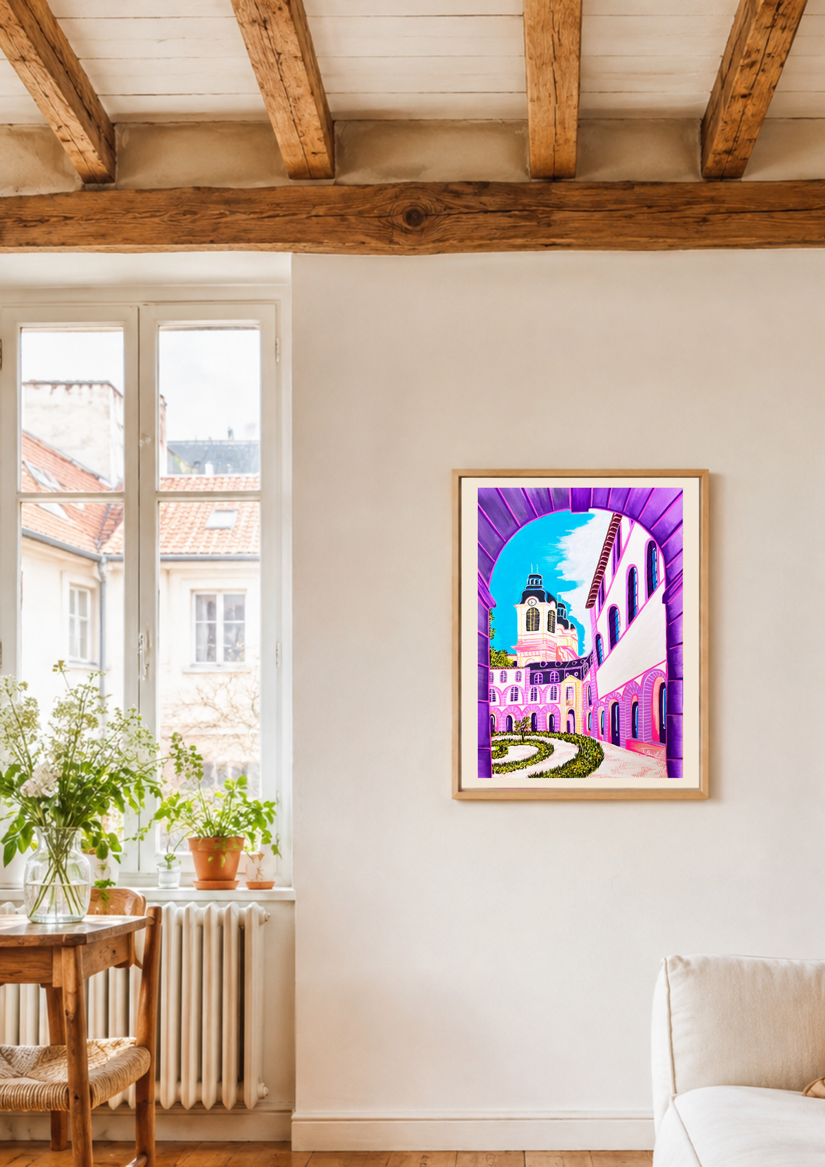 Tirage d'art - Passage de l'Hôtel Dieu
