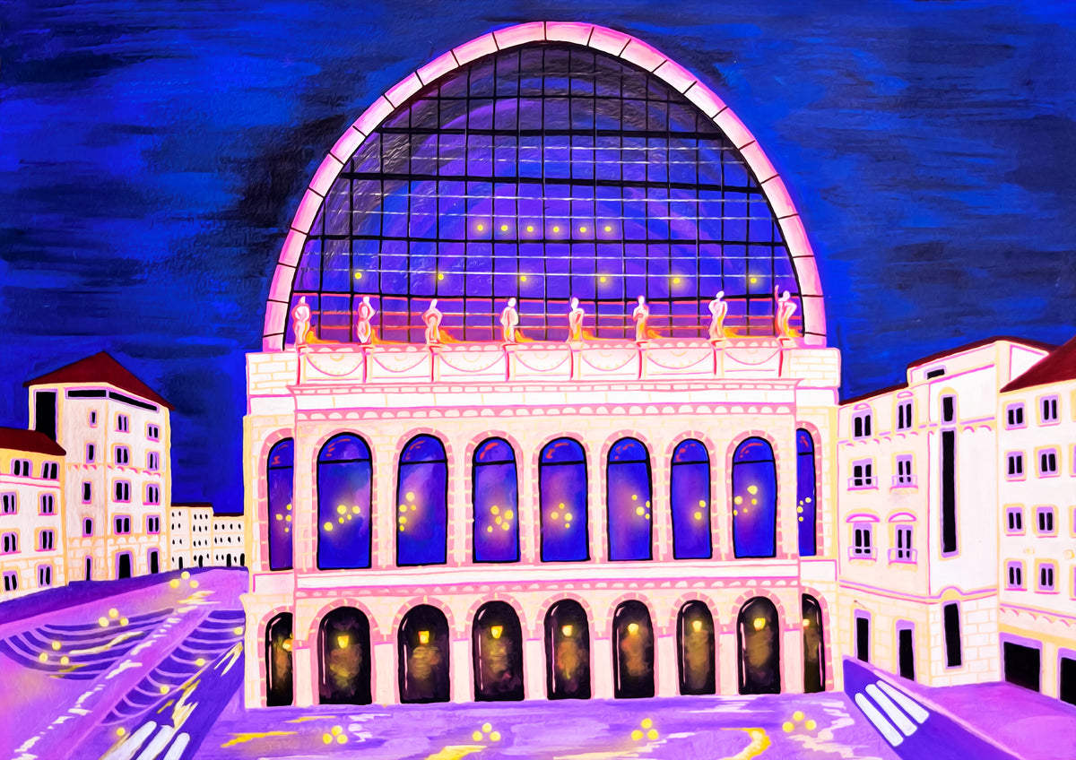 Tirage d'art - Opéra de Lyon