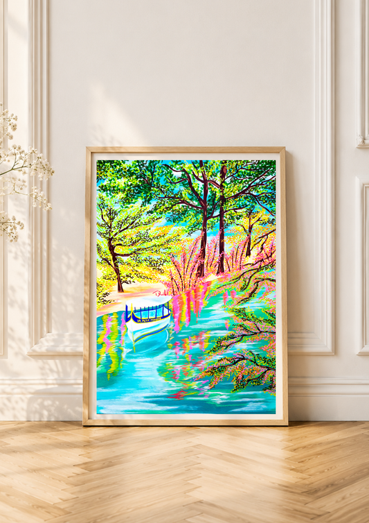 Tirage d'art - Parc de la Tête d'Or