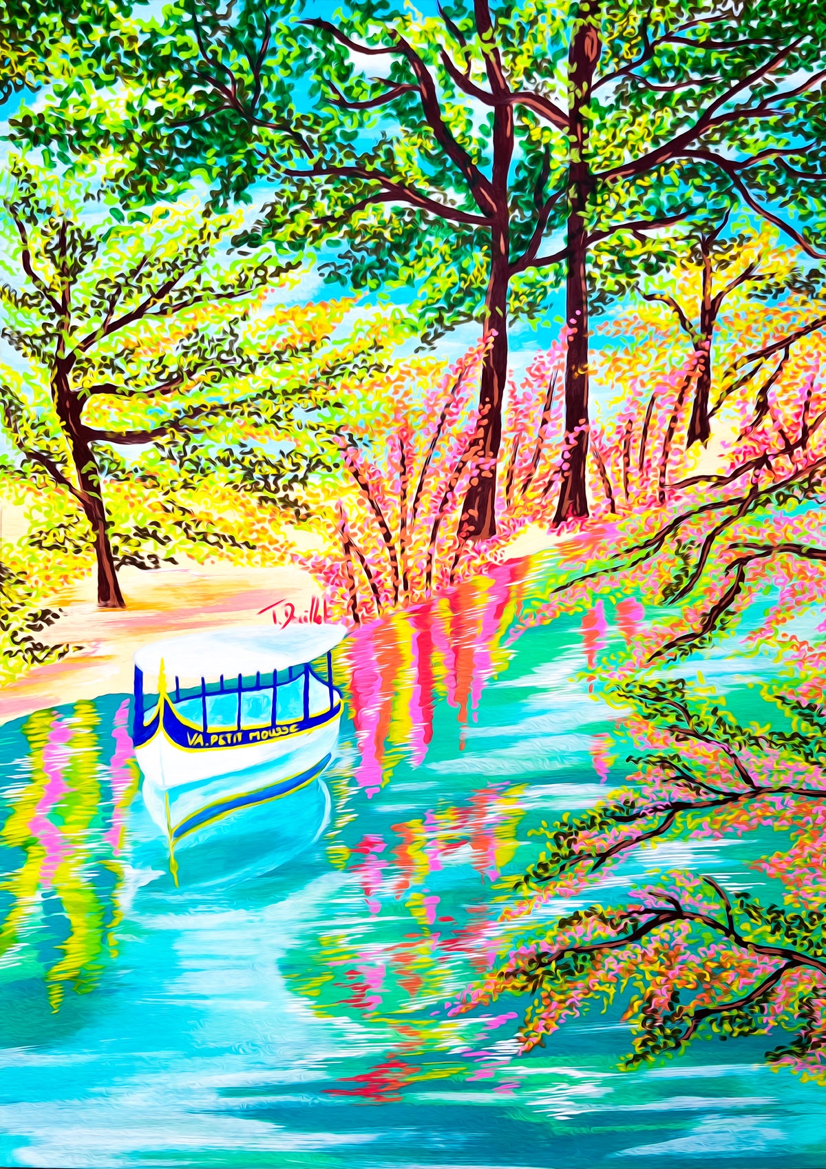 Tirage d'art - Parc de la Tête d'Or