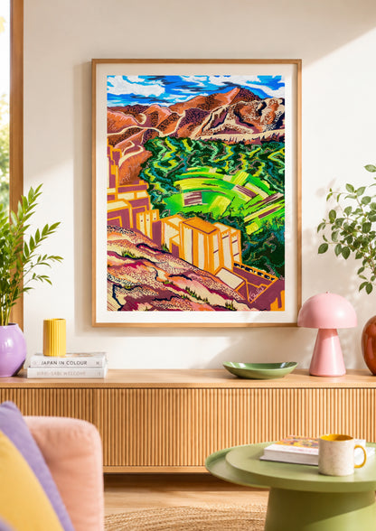 Tirage d'art - Sur la route du Dadès
