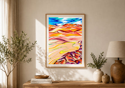 Tirage d'art - Désert de Merzouga