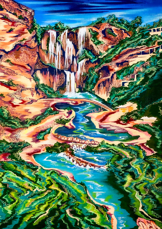 Tirage d'art - Les Cascades d'Ouzoud