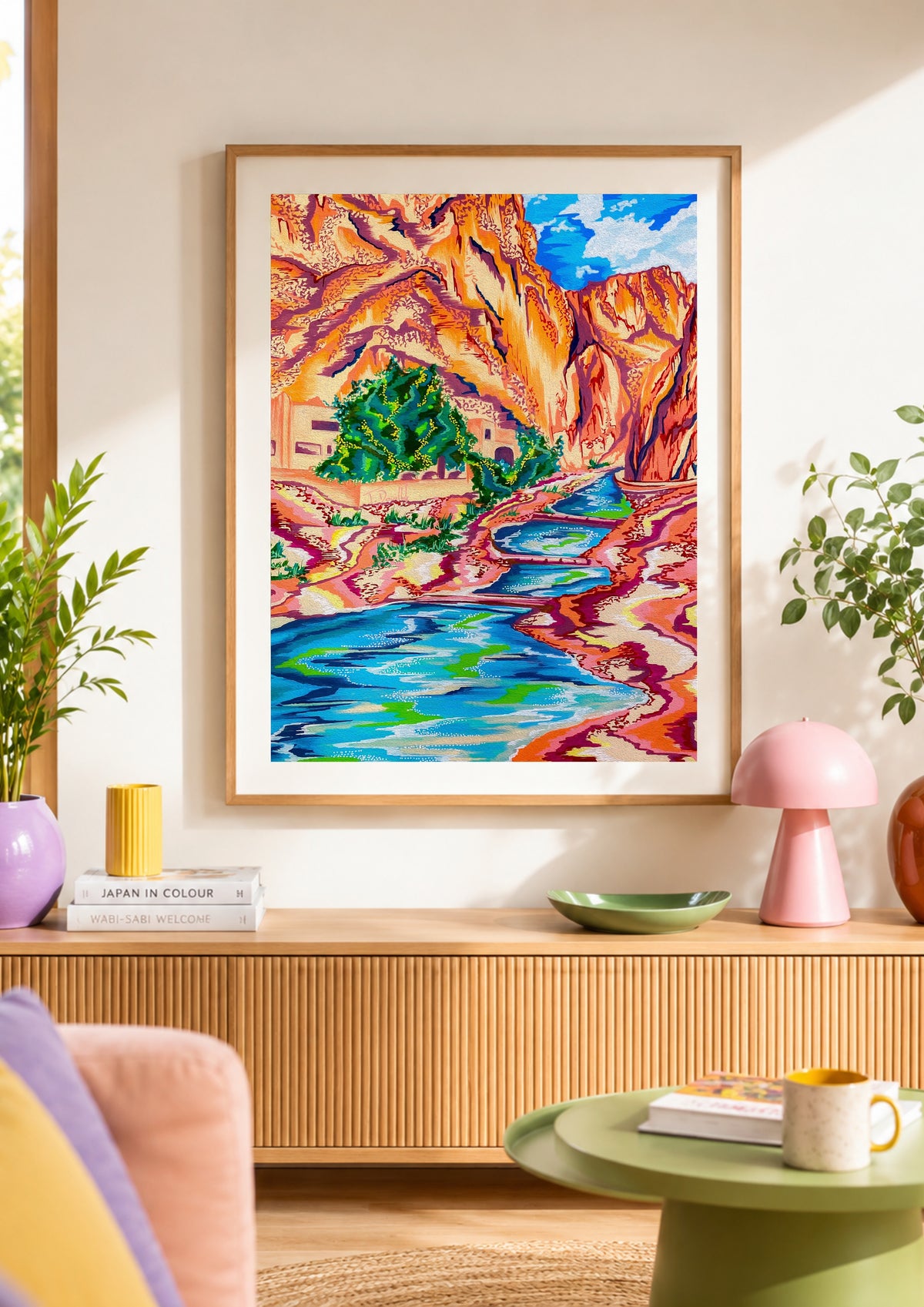Tirage d'art - Rivière du Toudgha