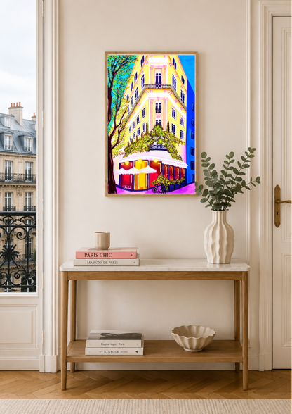 Tirage d'art - Café de Flore