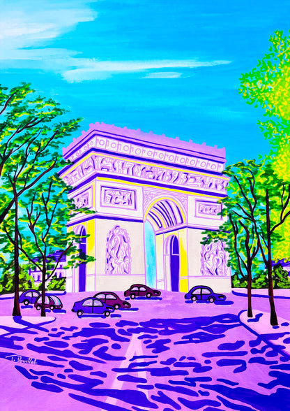 Tirage d'art - Arc de Triomphe