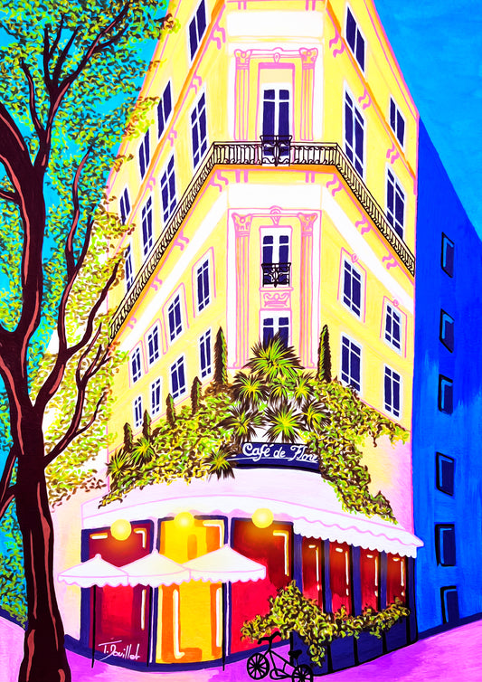 Tirage d'art - Café de Flore