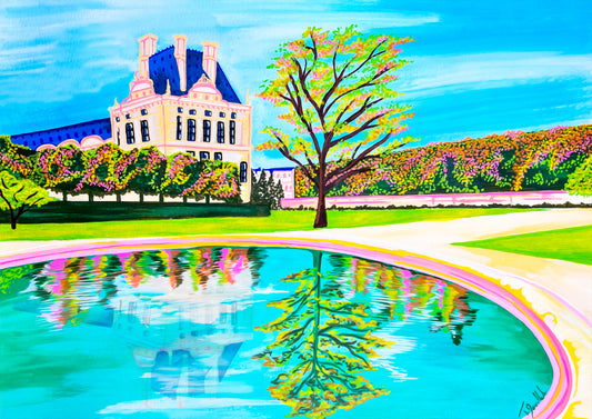 Tirage d'art - Jardin des Tuileries