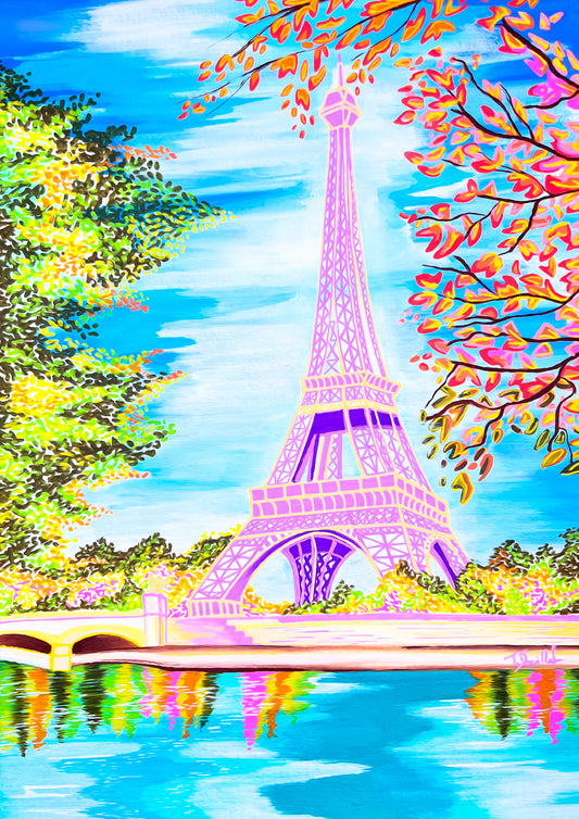 Tirage d'art - La Tour Eiffel