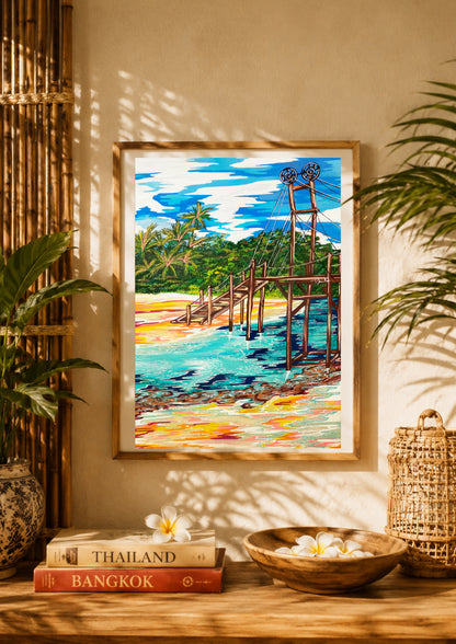 Tirage d'art - Bridge Beach