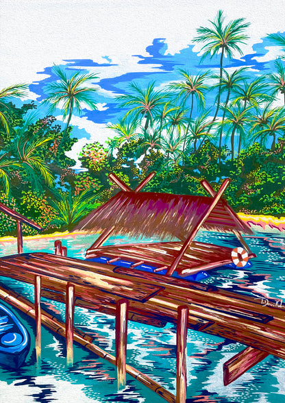 Tirage d'art - The Fisherman Restaurant