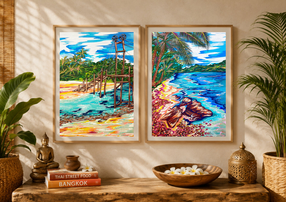 Tirage d'art - Bridge Beach