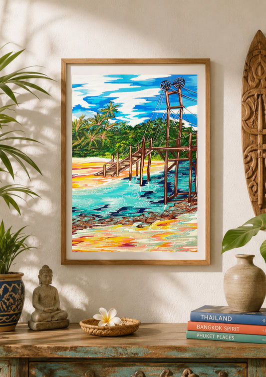 Tirage d'art - Bridge Beach