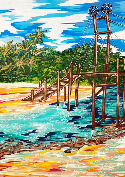 Tirage d'art - Bridge Beach