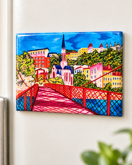 Magnet - La passerelle rouge