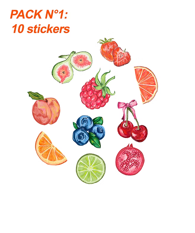 Stickers - Fruits