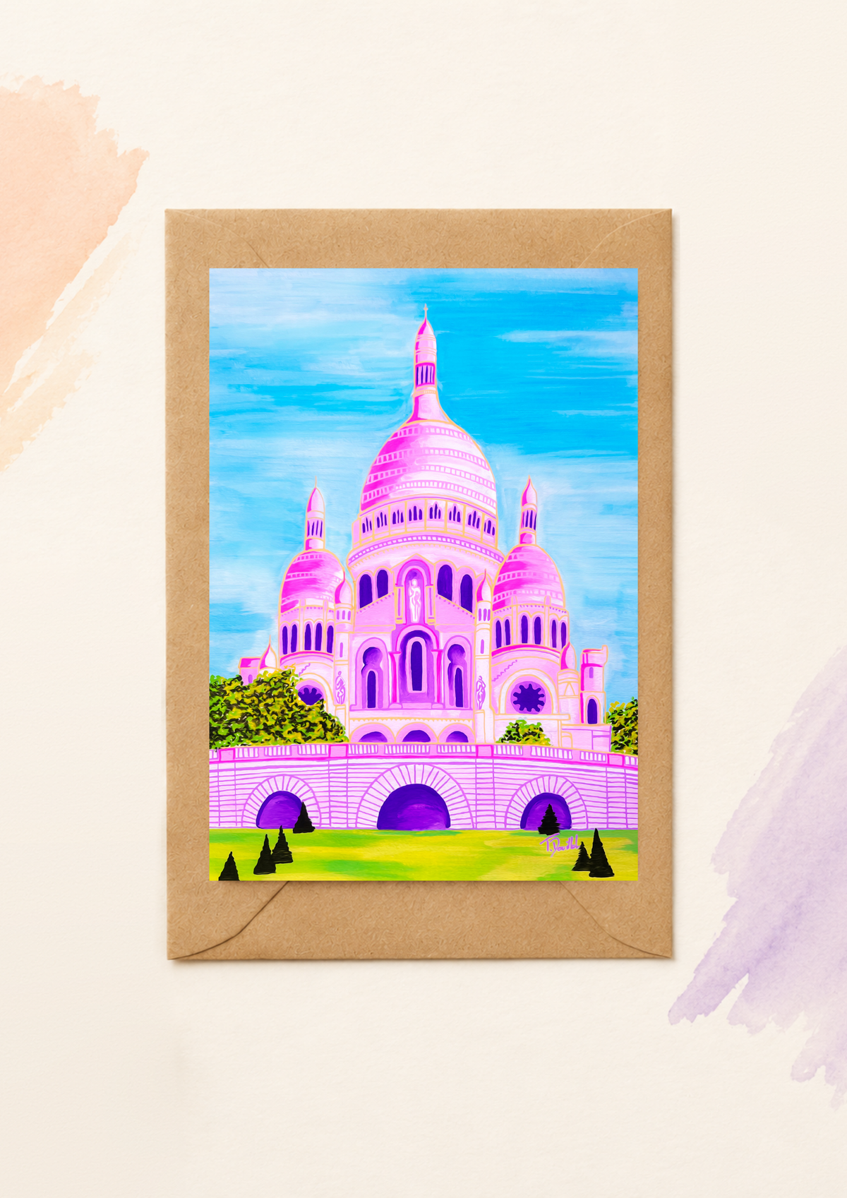 Carte Postale - Sacré Cœur Montmartre